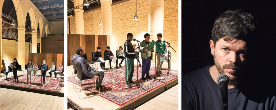 Ateliers avec Yoann Thommerel