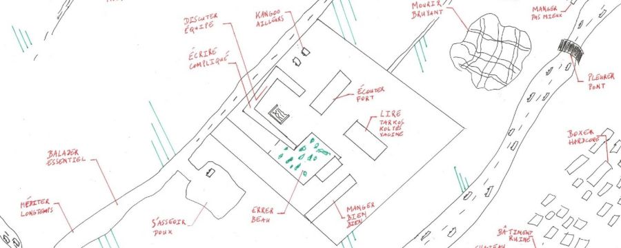 Projet Pacte ateliers d'écriture et d’arpentage