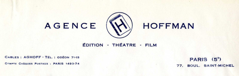 image for Agence littéraire Hoffman