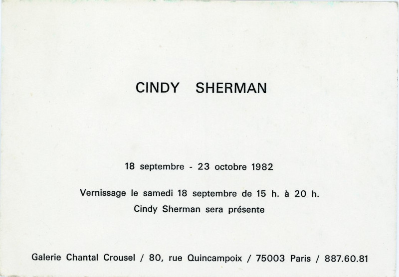 image for Galerie Chantal Crousel