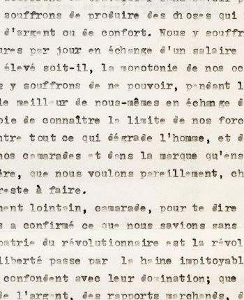 André Gorz<br />
Au Camarade Che Guevara