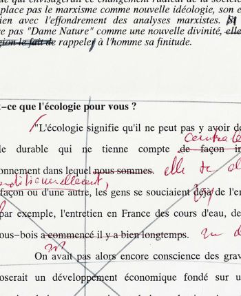 Cornelius Castoriadis<br />
La force révolutionnaire de l'écologie